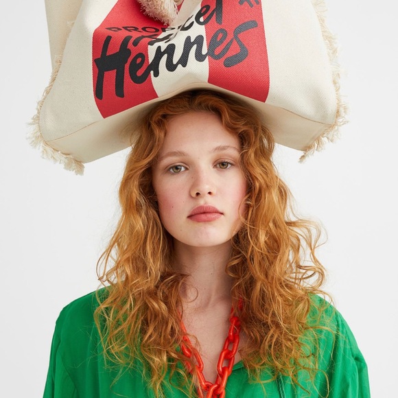 LARGE SHOPPER WITH FRINGE BAG - Picture 3 of 5